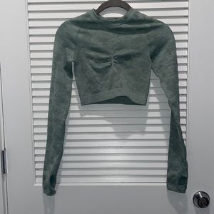 Gymshark Long Sleeve Workout Crop Top